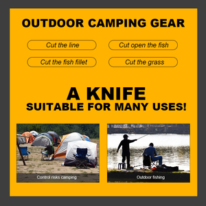 PHI LÊ Cắm Trại Bằng Thép Không Gỉ Nhật Bản Dao Câu Cá Dao Nhà Bếp Sashimi Sushi Chef Tay Cầm TPR + ABS - Product Image 6