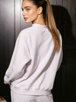 Sweat-shirt à col montant incontournable 2026 pour femmes et adolescentes, coupe oversize courte, manches longues, style décontracté, mode hiver