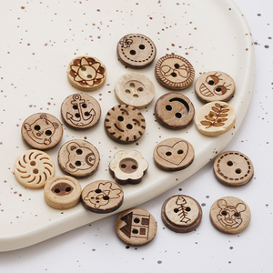 ชุดกระดุมสอง<span class=keywords><strong>ตา</strong></span>และสี่<span class=keywords><strong>ตา</strong></span>ที่ไม่เหมือนใครกระดุมเปลือกมะพร้าวขัดเงาเป็นมิตรกับสิ่งแวดล้อม - Product Image 3