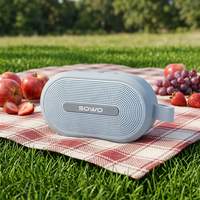 Haut-parleur TWS portable SOWO de petite taille pour voiturette de golf |   Étanche IP67, autonomie de 24 heures, son professionnel, design sans coque