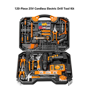 Taladro Inalámbrico Económico con Estuche, Versión Estándar de 25V con Accesorios para Reparaciones Domésticas Diarias - Product Image 1