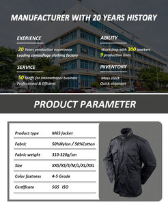 Giacca <span class=keywords><strong>Woodland</strong></span> Color M65 giacca tattica da combattimento invernale - Product Image 2