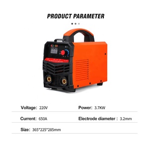 เครื่องเชื่อมอินเวอร์เตอร์, เครื่องเชื่อมไฟฟ้า IGBT แบบพกพาสำหรับเหล็กคาร์บอนต่ำและท่อขนาด 100 มม., อุปกรณ์เชื่อมไฟฟ้าเฟสเดียว 220V - Product Image 2