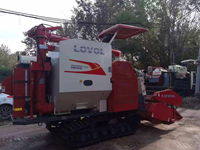 Moissonneuse-batteuse agricole Lovol RG108 RG108AC RG108T 100-110 CV à prix d'usine pour l'Afrique