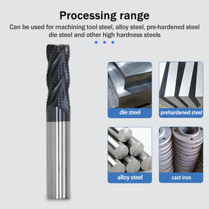 Three Flutes 3F Stainless Steel <strong>Gear</strong> Bits CNC Custom S/S Router Bits Cutter Tungsten Carbide <strong>End</strong> <strong>Mill</strong> for Hard Metal <strong>Cutting</strong> - Product Image 4