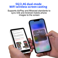 2025 nouvel écran HD adapté pour iPhone et Android écran de moniteur Vlog Selfie de téléphone sans fil magnétique intelligent