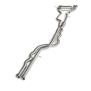 ระบบท่อไอเสียแบบแคทแบคสแตนเลส valvetronic ประสิทธิภาพสูงสำหรับ <span class=keywords><strong>BMW</strong></span> F80 M3 F82 F83 M4-1.5mm กระจกขัดเงา - Product Image 2