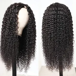 Best Quality Wholesale Price Machine Made <strong>Wig</strong> <strong>V</strong> <strong>Part</strong> Human Hair <strong>Wigs</strong> 100% Raw Hair <strong>Wigs</strong> - Product Image 1