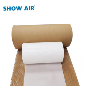 Rollo de papel de nido de abeja de calidad alimentaria para llenar huecos Logística tampones envolturas de embalaje para evitar que se caigan y se rompan - Product Image 4