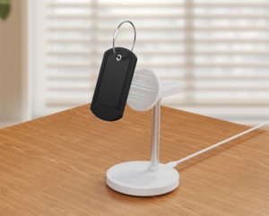 Etiqueta <span class=keywords><strong>de</strong></span> Equipaje Inteligente con Tira <span class=keywords><strong>de</strong></span> Acero y PU, Compatible con <span class=keywords><strong>Apple</strong></span> y Android - Product Image 3