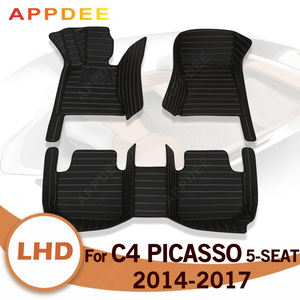 Tapis de sol de voiture pour Citroën <span class=keywords><strong>C4</strong></span> <span class=keywords><strong>PICASSO</strong></span> CINQ PLACES 2014 2015 2016 2017 Tapis de sol de voiture personnalisés - Product Image 2