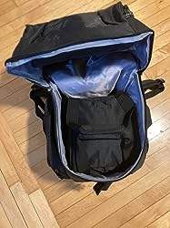 Brunswick - Bolsas de bolos con ruedas, varias utilidades, con un amplio compartimento para zapatos, dos bolas en una bolsa de bolos retro - Product Image 4