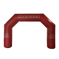 Arche gonflable personnalisée de qualité supérieure en PVC Oxford, imperméable, style vintage, pour Noël, anniversaire et entrée d'événements