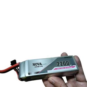 Novapower 11.1 v2200mah 3 s1p 120C batteria ai polimeri che viaggia nel tempo modello di aereo batteria al litio FPV - Product Image 6