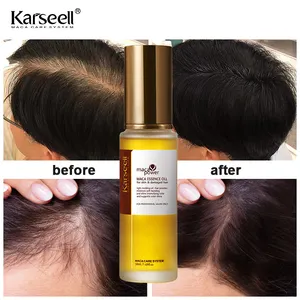 Minyak Argan minyak rambut perawatan kulit kepala, minyak alami organik untuk pertumbuhan rambut