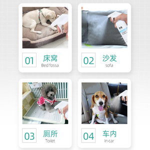 Spray Eliminador de Olores para Mascotas, 500ml, Desodorante Bioenzimático para Perros y Gatos, Elimina el Olor a Orina en Interiores - Product Image 1