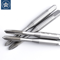 VOKET 1PCS HSSE-M35 Spiral Pointed Tap Standar JIS Tanpa Lapisan untuk Tap Ulir Mesin Baja Tahan Karat Berkualitas Tinggi ODM/OEM