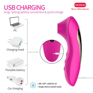 Anna-dokunma duyarlı teknoloji, vücut güvenli silikon ile gelişmiş hava dalgası stimülatörü - Product Image 2