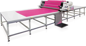 Machine <span class=keywords><strong>à</strong></span> étaler les tissus entièrement automatique Jindex pour l'industrie du vêtement, fabriquée en Chine - Product Image 2