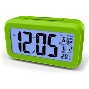 Hot Selling Fast Delivery <strong>LCD</strong> Back Light <strong>Clock</strong> Digital Desk &amp; Table <strong>Alarm</strong> <strong>Clock</strong> for Bedroom - Product Image 4