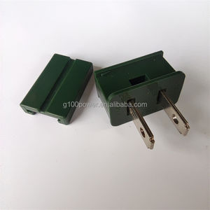 G100 <span class=keywords><strong>Power</strong></span> Brown Snap-On Vampire Plugs pour SPT-1 pour C9 Christmas Light Zip Cord - Product Image 3