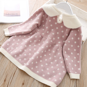 Robe longue d'hiver chaude pour fille, pull tendance, opportunités de distribution, fabriqué en Chine - Product Image 4