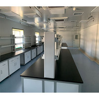 Table de travail multifonctionnelle, mobilier de laboratoire de microbiologie, îlot de laboratoire haut de gamme pour les écoles