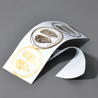 Autocollants personnalisés à chaud: étiquette thermique, autocollants de logo et de dessin animé pour l'emballage-Designs estampillés en or de qualité supérieure