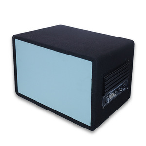 Subwoofer bleu de 10 pouces, 12V, 4 ohms, sensibilité 92 dB, boîte en bois, système audio pour voiture - Product Image 4