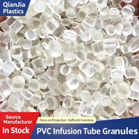 Granulés de PVC POM de qualité extrusion pour tubes d'infusion, semelles de chaussures, transparents, souples, élastiques et résistants à l'usure - Vente en gros fabricant