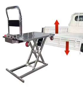 Zware Elektrische Flatbed Kar Laden Handkarren Trolleys Jack Hydraulische <span class=keywords><strong>Trolley</strong></span> Handmatige Vorkheftruck Platform Vrachtlift <span class=keywords><strong>Trolley</strong></span> - Product Image 4
