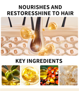 Aceites esenciales para el cuidado del cabello que hidratan, reparan la sequedad y mejoran el cabello encrespado, aceites esenciales para cabello dañado por permanentes y tintes. - Product Image 3