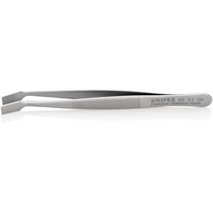 KNIPEX - 92 01 06 Pince à épiler universelle plate en acier inoxydable coudée-EAN 4003773086765 TWEEZERS - Product Image 1
