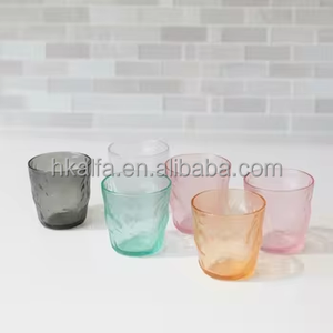 Vasos de Cristal Plegables Ecológicos Hechos a Mano Alfa, Coloridos y de Diseño Glaciar, Juego de Regalo de Alta Calidad, Superventas - Product Image 5