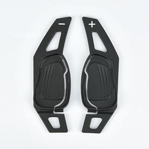 Convient pour S3 S5 S6 SQ5 RS3 RS6 RS7 Volant en alliage d'aluminium Palettes de changement de vitesse Volant Palettes de changement de vitesse - Product Image 3