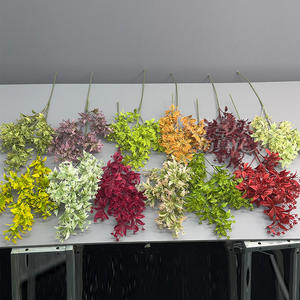 Plantes vertes artificielles, feuilles de <span class=keywords><strong>mimosa</strong></span>, fleurs artificielles, fleurs d'allée sur le thème de la forêt <span class=keywords><strong>pour</strong></span> mariage, fleurs artificielles en plastique - Product Image 4