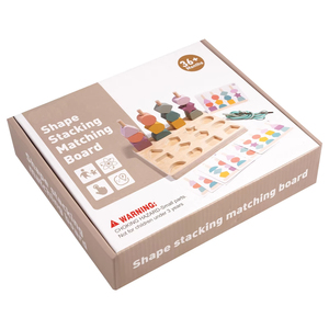 Jouets <span class=keywords><strong>d</strong></span>'empilage en bois Montessori personnalisés en gros avec logo, blocs empilables arc-en-ciel pour bébé, anneaux <span class=keywords><strong>d</strong></span>'empilage en plastique, jouets <span class=keywords><strong>d</strong></span>'empilage - Product Image 6