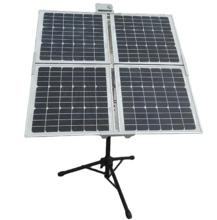 NSPV Solar Tracker for Dc Water Pump Outdoor Led Lights 100w Dual-axis Series Solar Tracking System