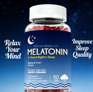 Gummies pour favoriser le sommeil |   Contient de la mélatonine, de l'<span class=keywords><strong>ashwagandha</strong></span> et du magnésium - Formule complexe pour une relaxation profonde et une meilleure qualité de sommeil. - Product Image 2