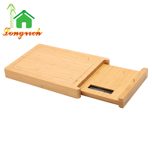 Thớt Thực Phẩm Nhà Bếp Đa Chức Năng Thớt Tre Thông Minh Với Cân Kỹ Thuật Số Có Thể Tháo Rời - Product Image 2