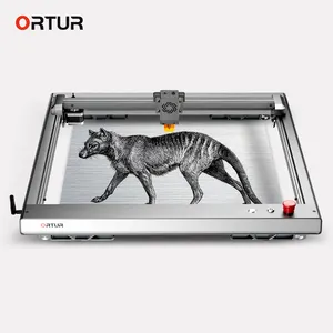 ORTUR High Speed 0.01mm High Accuracy accurate carving 10W Wood leather Metal Sheet engraving 10W laser cutting machine