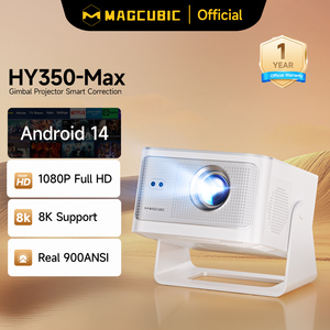 Projecteur intelligent Magcubic de haute qualité, vidéo Full HD 4K 2026 Hy350, 1080p natif, 4K - Product Image 1