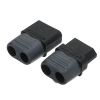 Connecteur Amass XT60H 30A mâle femelle noir avec gaine pour batterie Lipo RC