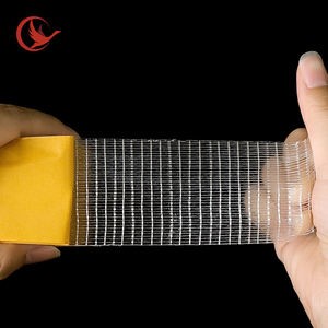 La <span class=keywords><strong>cinta</strong></span> <span class=keywords><strong>de</strong></span> doble cara utilizada para persianas enrollables tiene alta viscosidad y fuerte adhesión, con filamentos <span class=keywords><strong>de</strong></span> fibra <span class=keywords><strong>de</strong></span> vidrio <span class=keywords><strong>de</strong></span> malla amarilla - Product Image 5