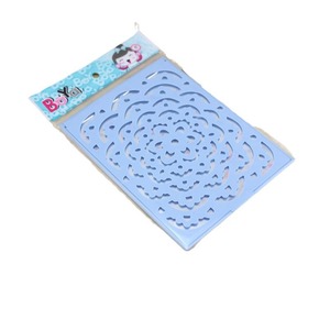 Folding <b>Mirror</b> <b>Square</b> Colored Flower Design Portable For Student Dormitory Use Mixed Colors - Product Image 5