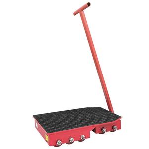 6,8,12ton peralatan bergerak mesin sepatu roda tangki troli muatan kargo troli bergerak berat 180 derajat troli tangki seluler - Product Image 5