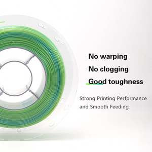 Filament d'impression à grande vitesse Lyjenny HS PLA Caméléon Filament scintillant bicolore dégradé 1.75mm 1kg/bobine-Bleu et violet - Product Image 4