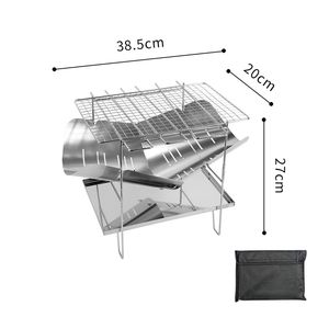 JWQ-050 <span class=keywords><strong>per</strong></span> escursioni all'aperto portatile a Pellet Fire Pit pieghevole <span class=keywords><strong>per</strong></span> campeggio leggero Picnic griglia <span class=keywords><strong>per</strong></span> stufa a carbone - Product Image 3