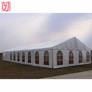 Tente de réception de luxe blanche pour mariages et événements extérieurs, grandes dimensions 10x30, 20x30, 40x60, en vente - Product Image 6