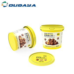 Cgao — noix <span class=keywords><strong>de</strong></span> coco, beurre <span class=keywords><strong>de</strong></span> cacahuètes, récipient d'emballage personnalisé, cuve IML <span class=keywords><strong>de</strong></span> 500g, 1l - Product Image 4
